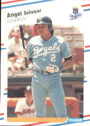 1988 Fleer Baseball Cards      269     Angel Salazar